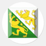 Thurgau Flaggen-Edelstein Sticker