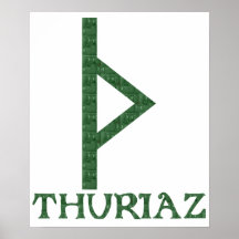Thurisaz Posterdruck