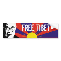 Tibetanische Flagge, Dalai Lama, FREIES TIBET Autosticker