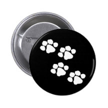 Tiertatzen-Drucke Anstecknadelbuttons