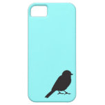 Tiffany blauer Schwalbenvogel Spatzen-Silhouette C Etui Fürs iPhone 5