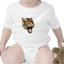 Tiger-Brüllen Baby Strampelanzüge