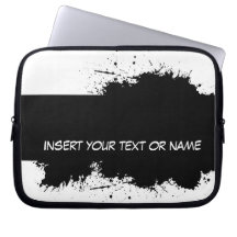 Tinte befleckt Elektronik-Tasche Computer Sleeve Schutzhüllen