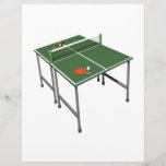 Tischtennis Flyerbedruckung