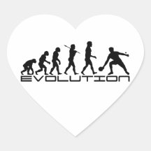 Tischtennis-Sport-Evolutions-Kunst Herzaufkleber