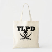 TLPD Gespräch wie ein Piraten-Tag Tragetaschen