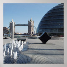 Toile de pont de Londres Poster