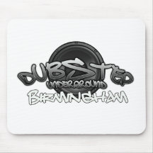 Tollpatsch-Schmutz Reggae Electro Birminghams Groß Mousepads
