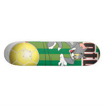 Tom- und Jerry-Fußball (Fußball) 6 Skateboard Deck