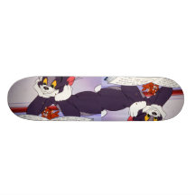 Tom- und Jerry-Lesebuch signiert Personalisiertes Skateboarddeck
