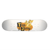 Tom- und Jerry-Maus im Tatzen-Logo Personalisierte Skateboards