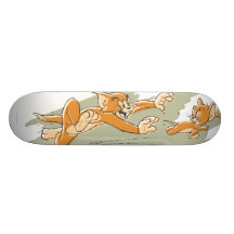 Tom- und Jerry-Verfolgungs-Logo Personalisierte Skateboarddecks