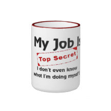 Top secret tasse à café