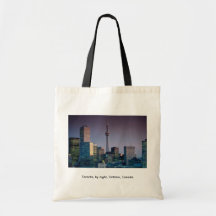 Toronto, bis zum Nacht, Ontario, Kanada Tasche