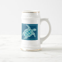 Tortue de mer d'Aqua Mug À Café