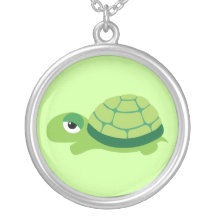 Tortue mignonne collier