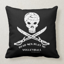 Tote Männer spielen keinen Volleyball: Kissen beun