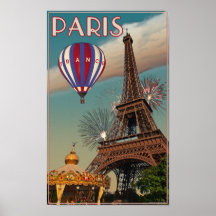 Tour Eiffel vintage Posters
