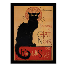 Tournée du Chat Noir, Théophile Steinlen Carte Postale