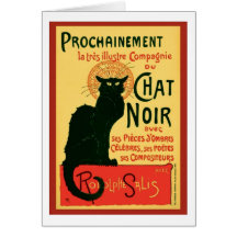 Tournée du Chat Noir, Theophile Steinlen Karten