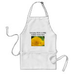Tournesol d'été de jaune de tablier de pique-nique
