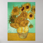 Tournesols, 1888 affiche