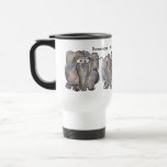 Tout est Wellephant 3 éléphants de bande dessinée Mugs À Café