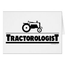 Tractorologist - tracteur cartes de vœux