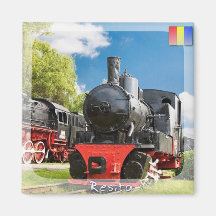 Trains de vapeur aimant