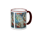Transparenter Mann 1954 Kaffee Tassen