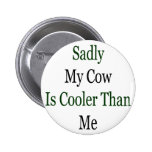 Traurig ist meine Kuh cooler als ich Buttons