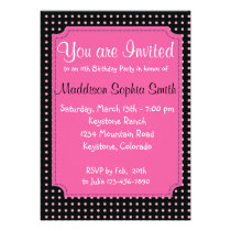 Trendy Birthday Party Invitations einladungen