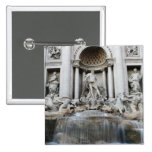Trevi-Brunnen Rom Anstecknadelbuttons