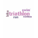Triathlon Text t-shirts