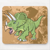 Triceratops-Dinosaurier-Mausunterlage