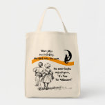Trick-oder Leckerei-Tasche Halloween anthropomorph