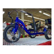 tricycle de pédale de Bas-équitation Carte Postale