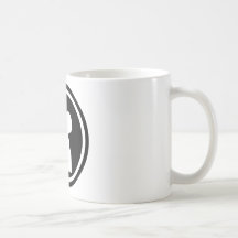 trinkende Alkoholikone Tasse