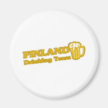 Trinkendes Team Finnlands Kühlschrankmagnete