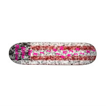 Trisha blaues Wasser CL das GlitterMachine Skatebo Skateboard Brett
