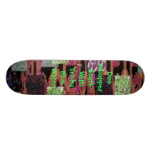 Trisha blaues Wasser Doo Whopper schlägt Skateboar Individuelle Skateboarddecks