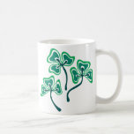 Trois shamrocks tasses