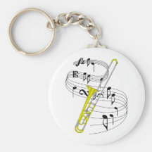 Trombone Schlüsselanhänger