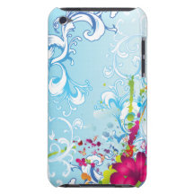 Tropische Blumenphantasie iPod Touch Hüllen