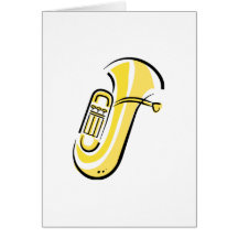 Tuba Carte De Vœux