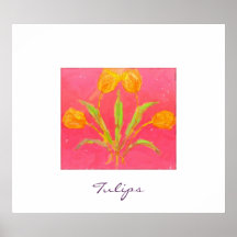 Tulipes Affiches
