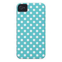 Tupfen Curaçaos blauer Iphone 4/4S Kasten iPhone 4 Etuis