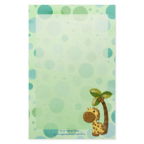 Tupfen-Giraffe - neutrales Baby- und Kinderthema
