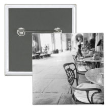 Turin Italien, Café und Torbogen Button