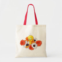 Tweety mit Gänseblümchen Tragetaschen